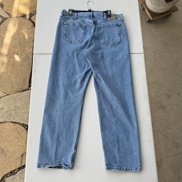 Wrangler Relaxed Fit Jeans Light Wash 34x30 - Picture 2 of 5